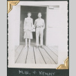 Man and women standing on loading dock (ddr-densho-434-238)