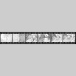 Negative film strip for Farewell to Manzanar scene stills (ddr-densho-317-138)