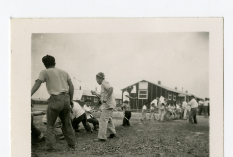 Tug of war in the Jerome camp (ddr-csujad-38-91)