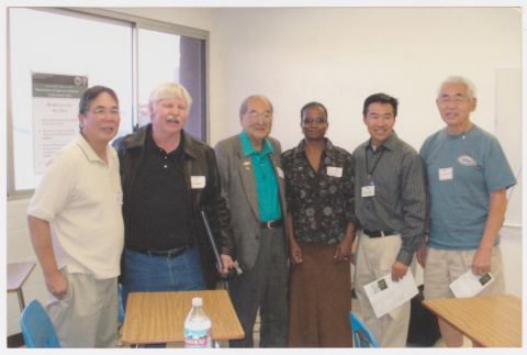Group Photo of Tom Ikeda with National Park Staff (ddr-densho-506-86)