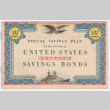 Postal Savings Plan for Saving Bonds (ddr-densho-416-30)