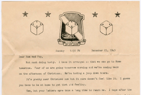 Letter from Tadashi Ishida to Mr. & Mrs. Y Ishida (ddr-densho-535-312)