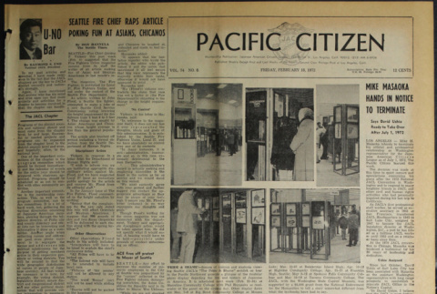 Pacific Citizen, Vol. 74, No. 6 (February 18, 1972) (ddr-pc-44-6)