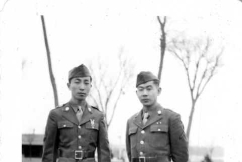 Toshikuni Taenaka in US Army uniform (ddr-csujad-25-124)
