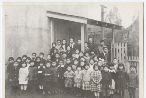 Students at First Japanese Language School in Portland (ddr-densho-259-693)
