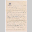 Letter from Tadashi Ishida to Mr. & Mrs. Y Ishida (ddr-densho-535-72)