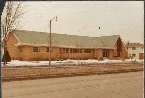 Church Building in snow (ddr-densho-523-620)