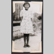 Girl in patterned dress (ddr-densho-468-465)