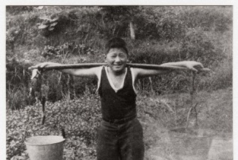 Ray Tsuyachi Yasui in Aono Japan on a Yasui family vacation (ddr-densho-259-615)
