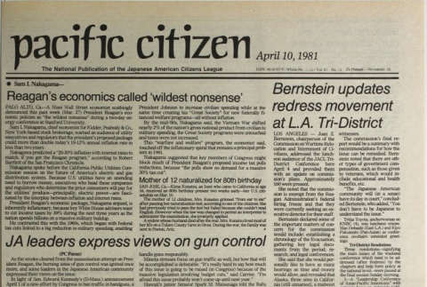 Pacific Citizen, Whole No. 2133, Vol. 92, No. 14 (April 10, 1981) (ddr-pc-53-14)