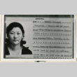 Yukuko Murakami citizenship card (ddr-densho-37-1686)