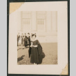 Graduate holding her diploma (ddr-densho-433-786)