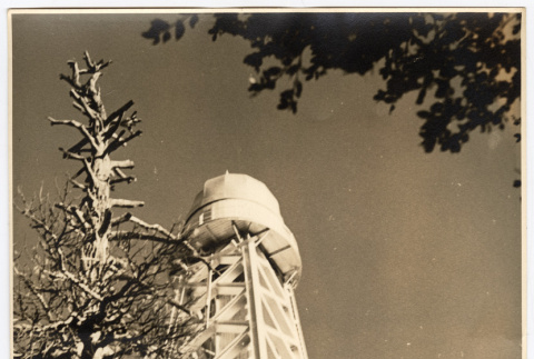 View of a water tower (ddr-densho-542-858)