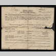 Orthopedic Section report for Pvt. George Hideo Nakamura (ddr-csujad-55-2152)