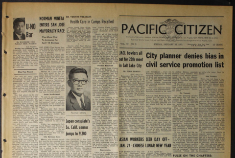 Pacific Citizen, Vol. 72, No. 3 (January 22, 1971) (ddr-pc-43-3)