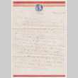 Letter from Tadashi Ishida to Mr. & Mrs. Y Ishida (ddr-densho-535-288)