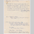 Unorganized set of handwritten notes (ddr-densho-578-16)