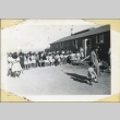 Children outside of a camp school [?] (ddr-manz-4-190)
