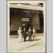 Issei and Nisei men at railroad depot (ddr-densho-259-212)
