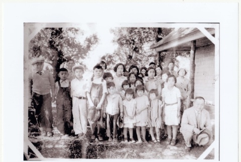Photograph and note (ddr-densho-259-593-mezzanine-537233e68a)