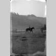Two people riding horses (ddr-densho-426-1710)