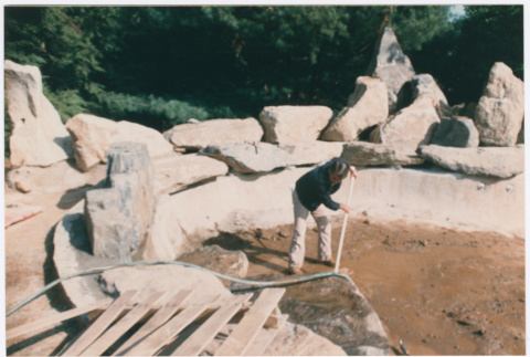 Pool under construction (ddr-densho-377-1920)