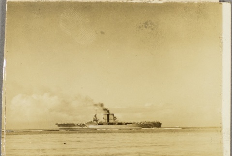 Photo of the USS Saratoga (ddr-njpa-13-136)