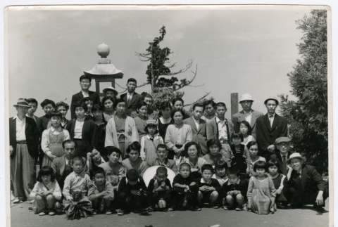 Group Posing for Photo (ddr-ohs-1-138)