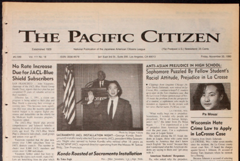Pacific Citizen, Vol. 111, No. 18 (November 30, 1990) (ddr-pc-62-43)