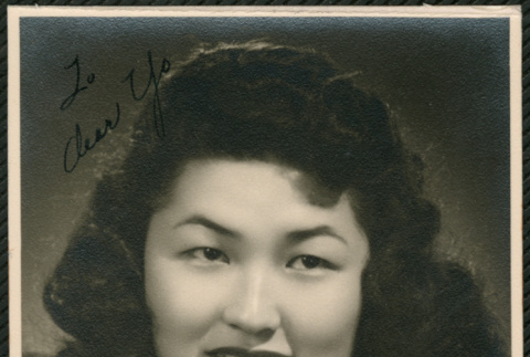 Portrait of Nobie Saito (ddr-densho-522-660)