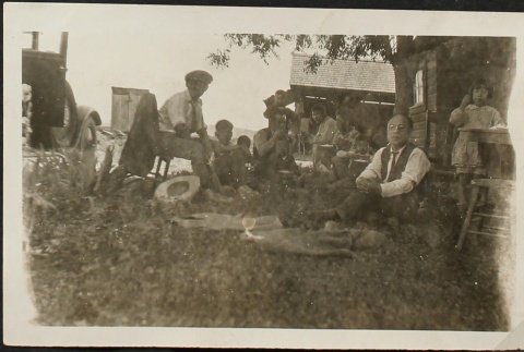 Japanese American family on a farm (ddr-densho-259-171)