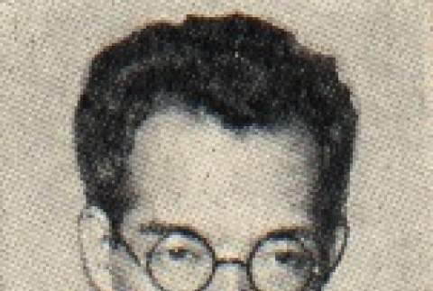 Portrait of Toko Kon, a novelist (ddr-njpa-4-532)