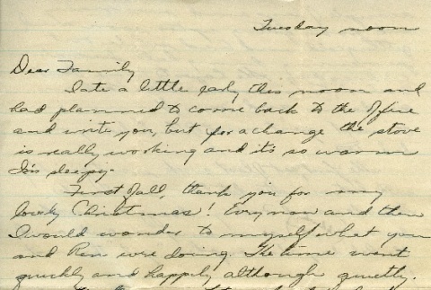 Letter from a camp teacher to her family (ddr-densho-171-42)