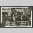 Men grouped together on shipdeck (ddr-densho-540-135)