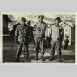 Three Japanese American soldiers (ddr-densho-201-204)