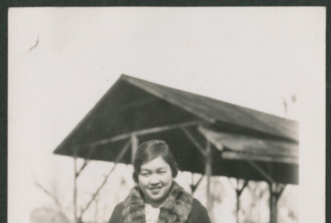 posing outside (ddr-densho-378-294)