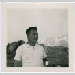Man near mountains (ddr-densho-329-796)