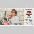 Christmas card with two children (ddr-densho-430-253)