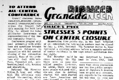 Granada Pioneer Vol. III No. 30 (February 14, 1945) (ddr-densho-147-243)