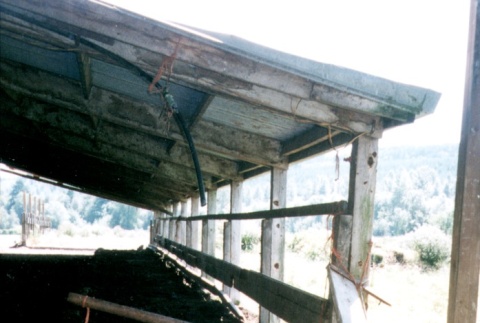Current view of barn on former Issei dairy farm (ddr-densho-35-48)