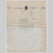Letter to Mrs. Alfred Mainzer (ddr-densho-335-403)