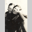 Meriko and Mitsuko Neeno laughing (ddr-densho-494-21)