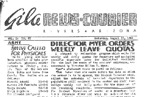 Gila News-Courier Vol. IV No. 63 (August 11, 1945) (ddr-densho-141-423)