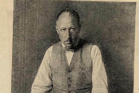 Clipping regarding Edmund Rumpler (ddr-njpa-1-1459)