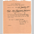 Evening pass for leave for Ben Mayewaki (ddr-densho-563-49)
