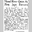Hood River Quiet As First Japs Return (January 14, 1945) (ddr-densho-56-1096)