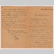 Letter to Bill Iino from Jany Lore (ddr-densho-368-773)