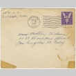 Letter (with envelope) to Mollie Wilson from Violet Saito (August 25, 1943) (ddr-janm-1-76)