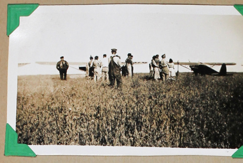 Small crowd in a field (ddr-densho-404-355)