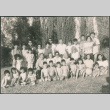 Large group of adults and children at park (ddr-densho-523-439)
